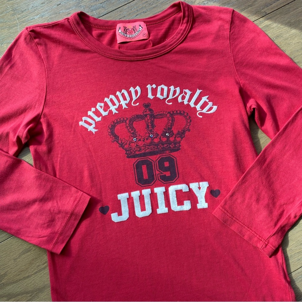 Juicy Couture Preppy Royalty y2k Top